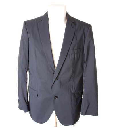 CINQUE Herren Sakko Gr. DE 98 Blau Baumwolle