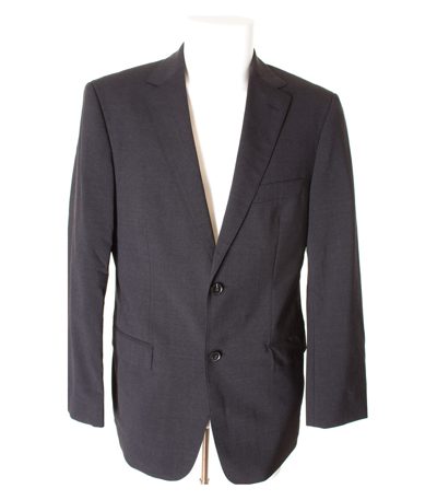 HUGO BOSS Herren Sakko Gr. DE 94 BERTOLUCCI/MOVIE Schwarzgrau Wolle