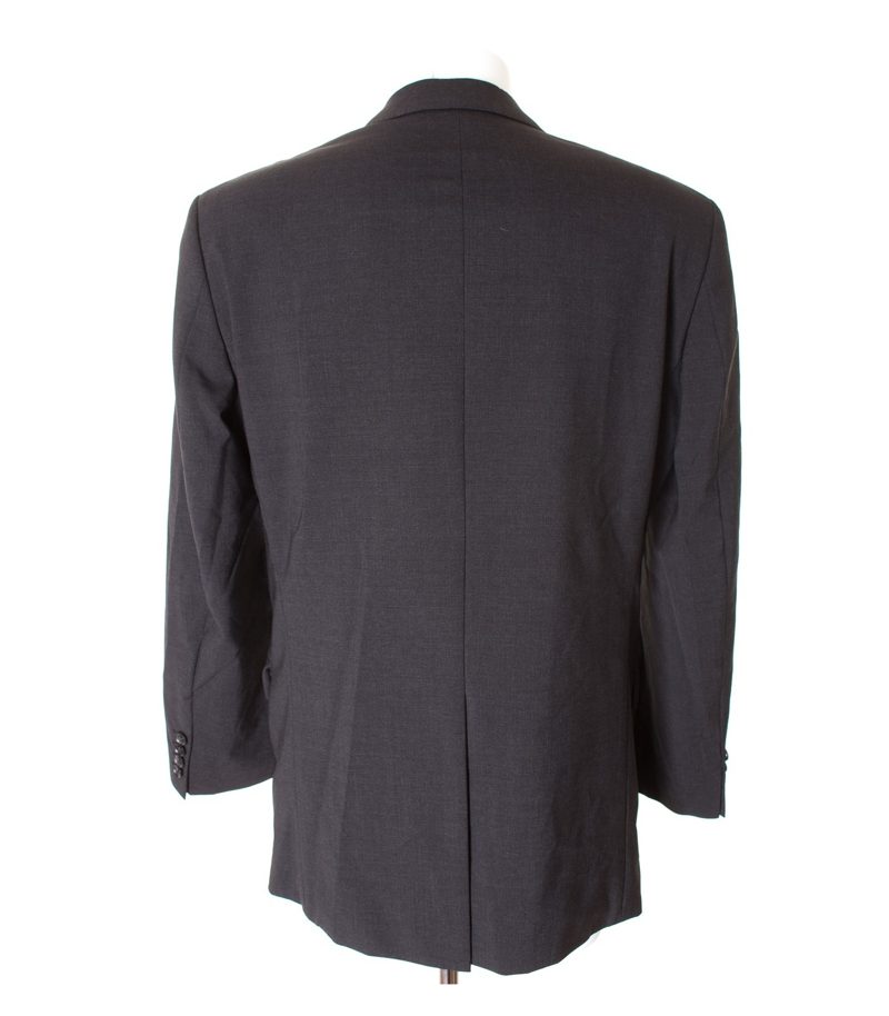 HUGO BOSS Herren Sakko Gr. DE 94 BERTOLUCCI/MOVIE Schwarzgrau Wolle – Foto 2