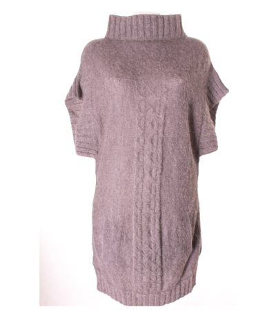 BY MALENE BIRGER Damen Kleid Strickkleid Gr. S Braun