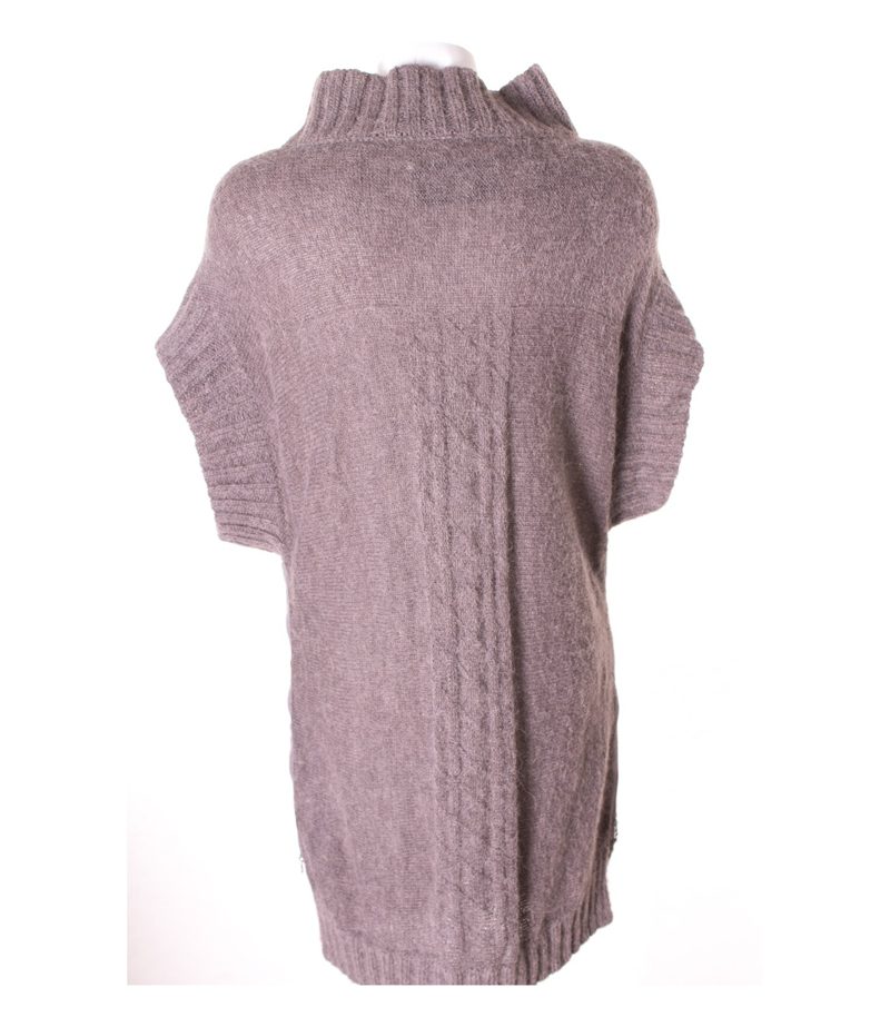 BY MALENE BIRGER Damen Kleid Strickkleid Gr. S Braun – Foto 4