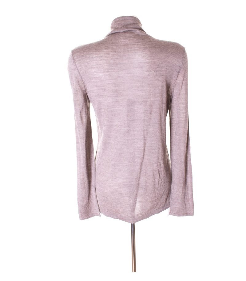 Damen Pullover Gr. L Braungrau Wolle – Foto 3