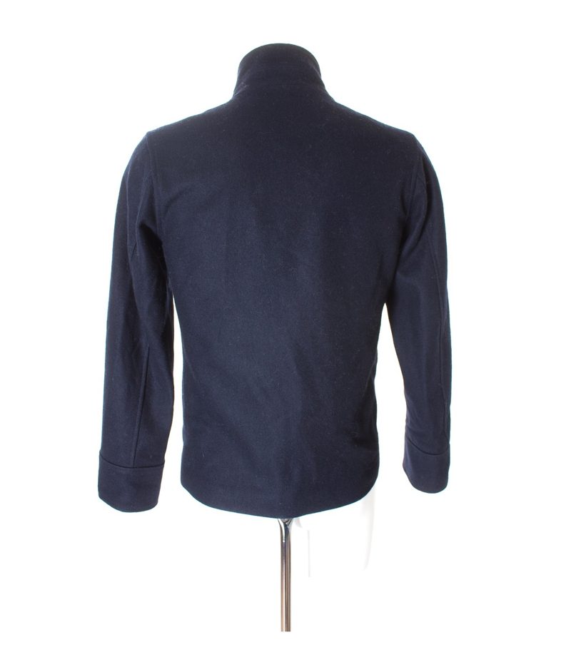SHADES OF GREY by MICAH COHEN Herren Jacke Gr. S Blau Wolle – Foto 3