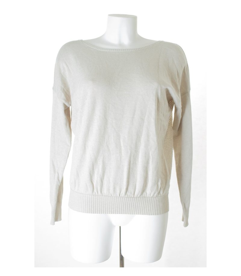 skunkfunk Damen Pullover Gr. DE 38 Grüngrau Baumwolle – Foto 1