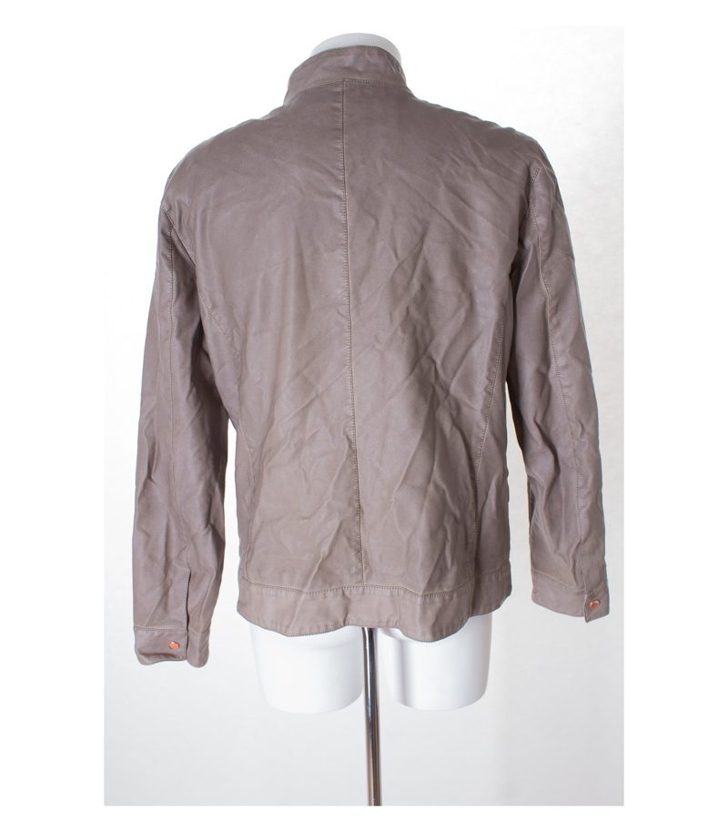 ZARA Herren MAN Jacke Gr. XXL Grau Viskose – Foto 3