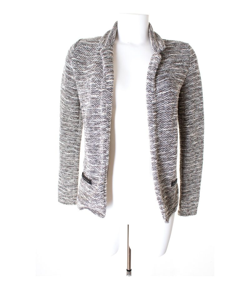 MAISON SCOTCH Damen Blazer Gr. DE 36 Mehrfarbig Baumwolle Viskose – Foto 1