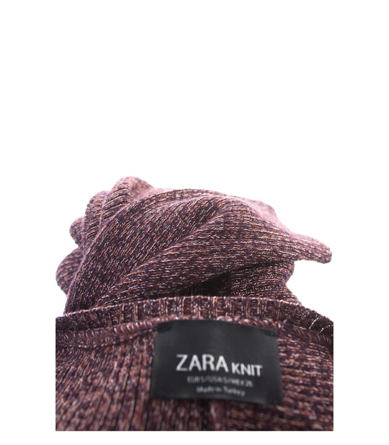 ZARA Damen Kleid Strickkleid Gr. S Mehrfarbig KNIT – Foto 4