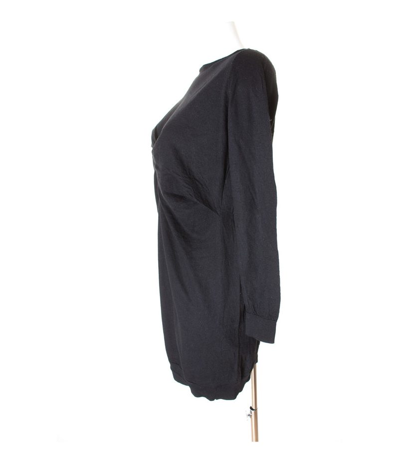 COS Damen Kleid Strickkleid Gr. M Schwarz Wolle – Foto 2