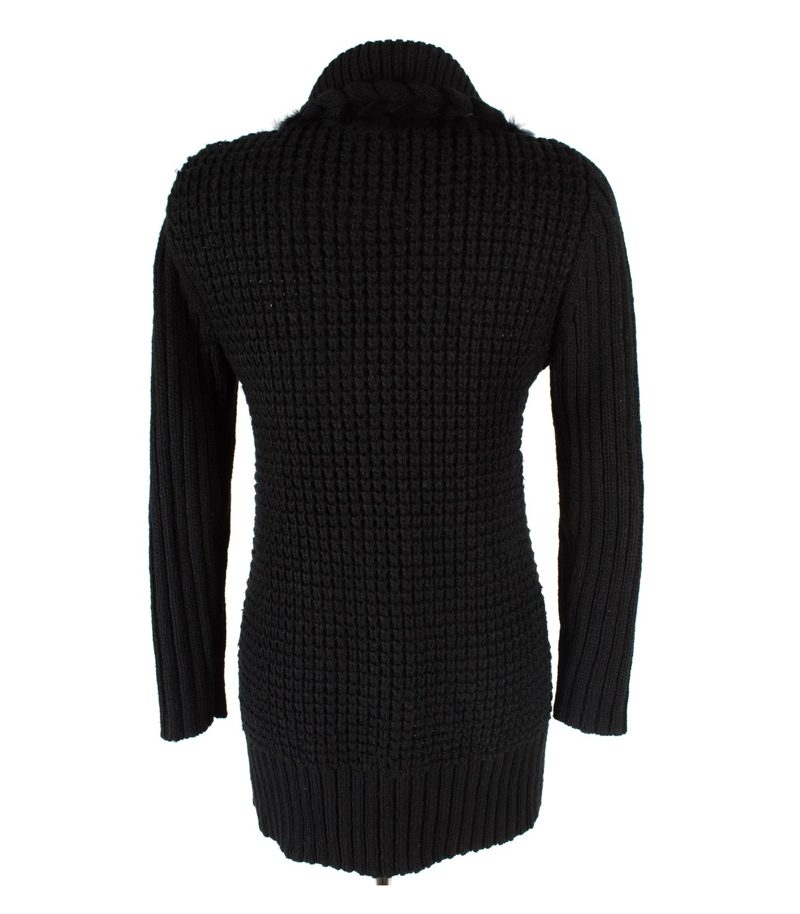 Fashionelle Damen Strickjacke Cardigan Gr. T1=DE S Wolle Strick – Foto 3