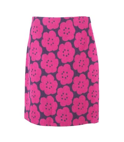 Boden Damen Rock Winterrock Gr. 10L=DE 72 Wolle
