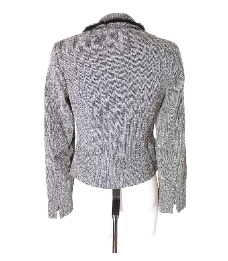 BIBA Damen Blazer Gr. DE 34 Mehrfarbig Wolle – Foto 3