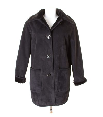 rosner Damen Mantel Kurzmantel Gr. DE 40 Schwarz