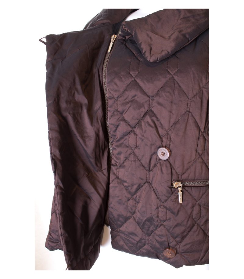 AIRFIELD Damen Jacke Steppjacke Gr. DE 36 Braun – Foto 4