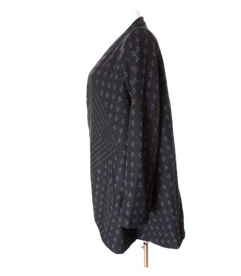 Damen Strickjacke Cardigan Gr. L Mehrfarbig Wolle – Foto 2