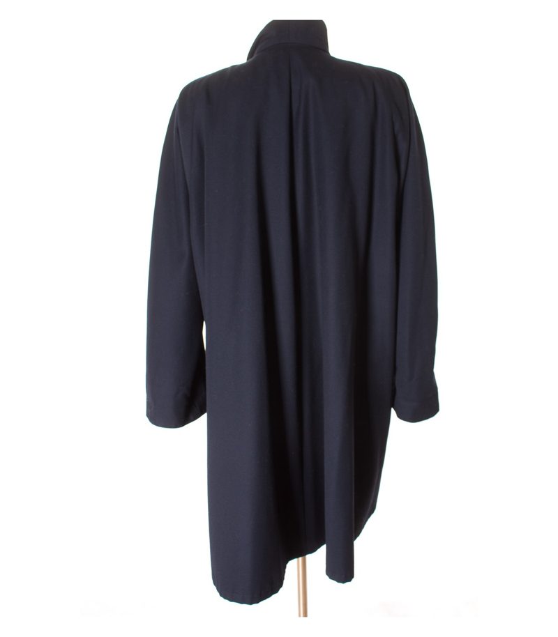 ANTONETTE FRANZ HAUSHOFER Damen Mantel Gr. DE 40 Blau Wolle – Foto 3