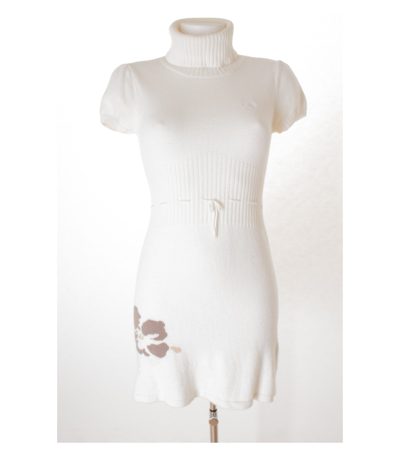 TOMMY HILFIGER Mädchen Kleid Strickkleid Gr. 14 Jahre Mehrfarbig Viskose