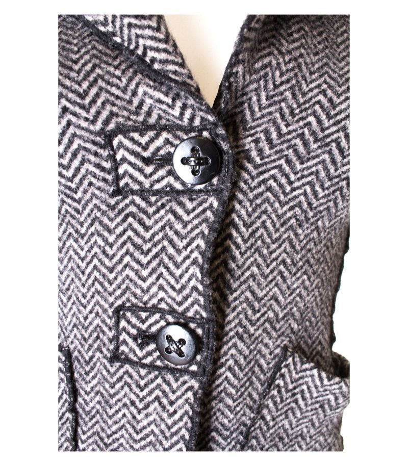 ORWELL Damen Mantel Strickmantel Gr. DE 36 Mehrfarbig – Foto 2