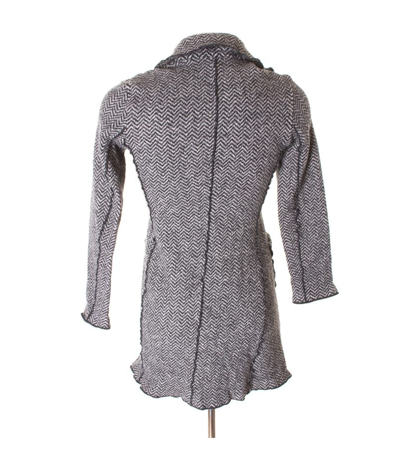 ORWELL Damen Mantel Strickmantel Gr. DE 36 Mehrfarbig – Foto 4