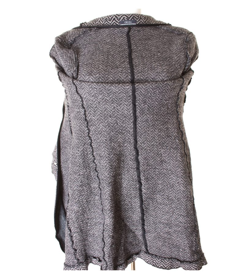 ORWELL Damen Mantel Strickmantel Gr. DE 36 Mehrfarbig – Foto 5