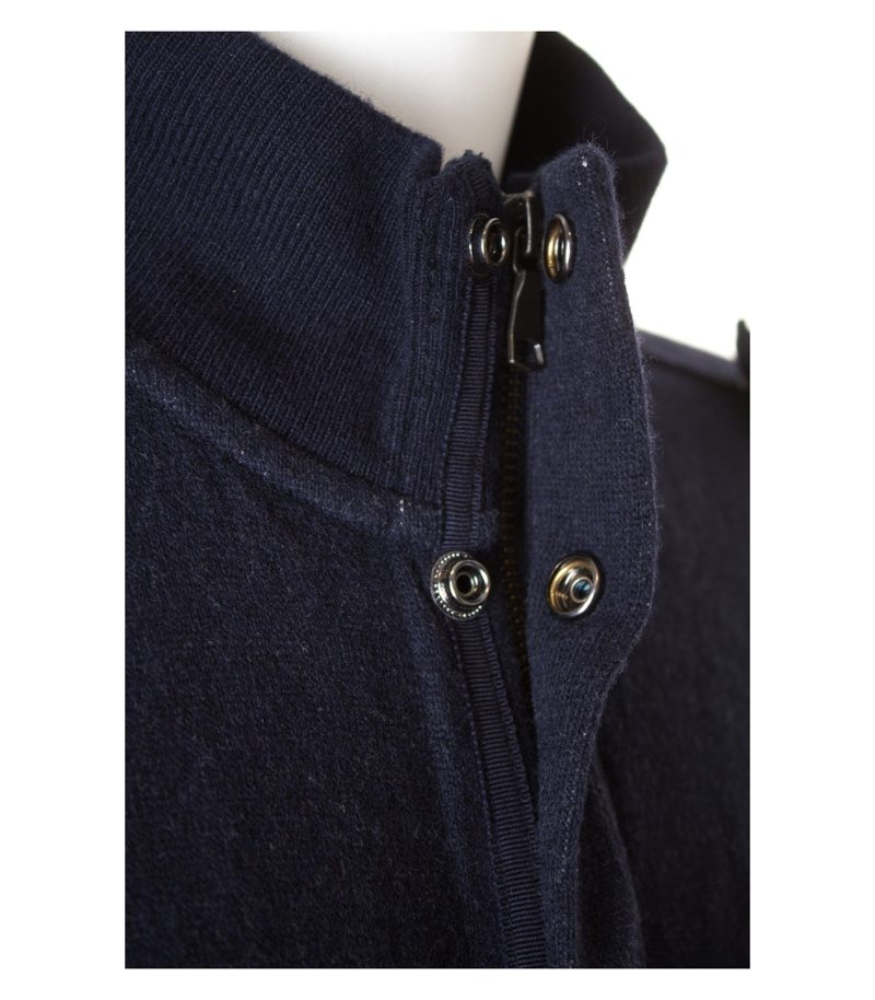 BANANA REPUBLIC Herren Jacke Gr. L Blau Wolle Baumwolle – Foto 2