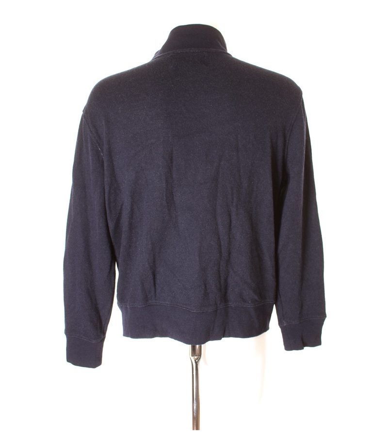 BANANA REPUBLIC Herren Jacke Gr. L Blau Wolle Baumwolle – Foto 3