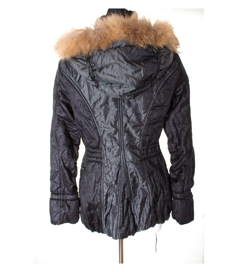 MILESTONE Damen Jacke Kapuzenjacke Gr. DE 38 Schwarz – Foto 3