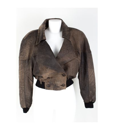 max moser Damen Vintage Lederjacke Gr. 34