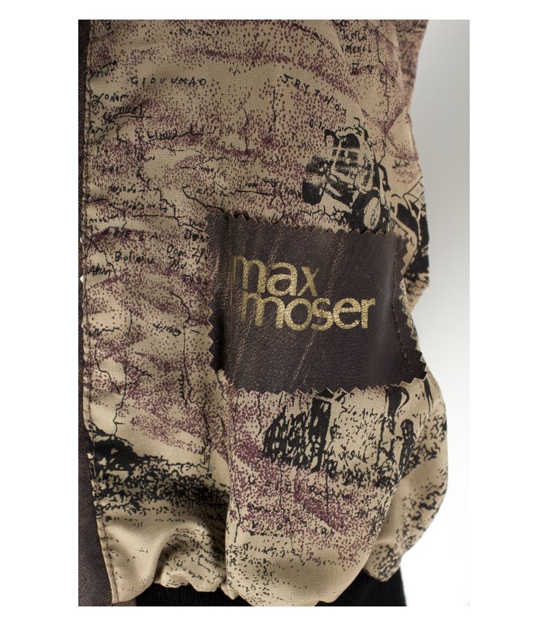 max moser Damen Vintage Lederjacke Gr. 34 – Foto 5