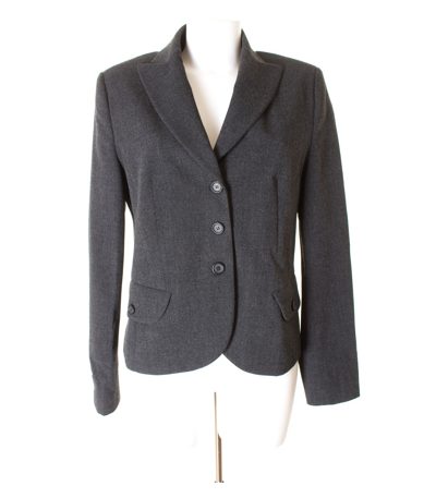 ORWELL Damen Blazer Gr. DE 40 Grau Viskose