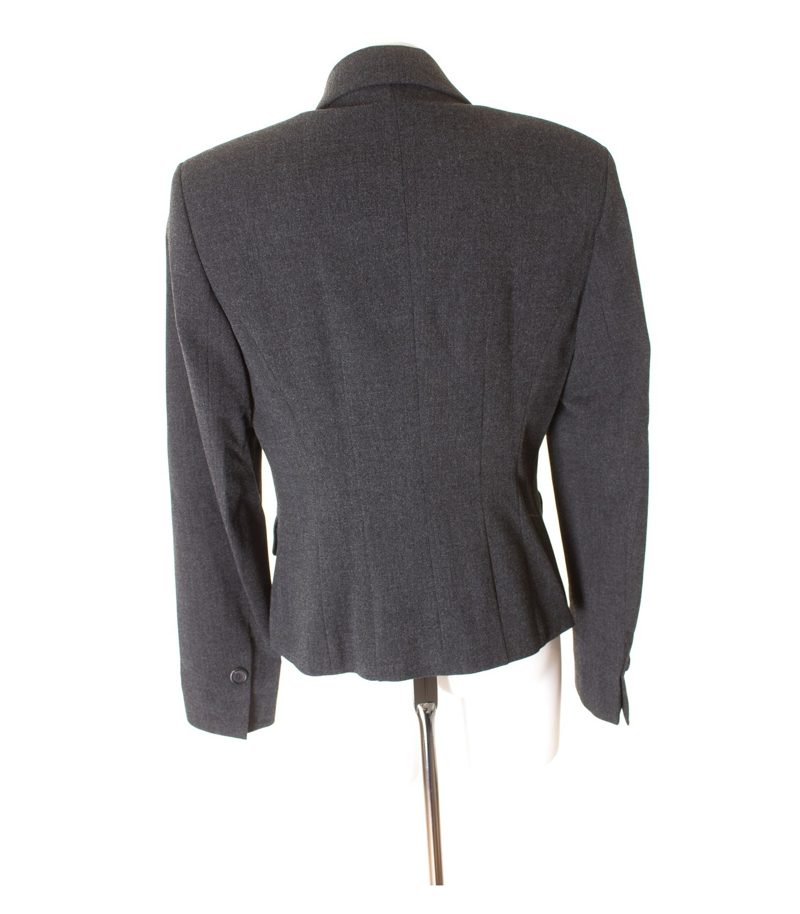 ORWELL Damen Blazer Gr. DE 40 Grau Viskose – Foto 2