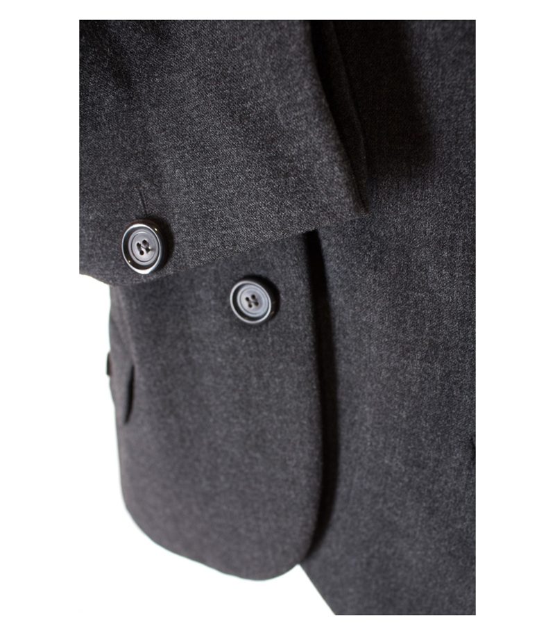 ORWELL Damen Blazer Gr. DE 40 Grau Viskose – Foto 3