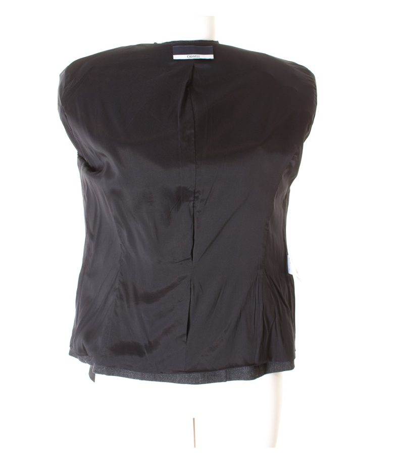ORWELL Damen Blazer Gr. DE 40 Grau Viskose – Foto 4