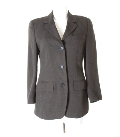 KANDIS & KANDISMANN Damen Blazer Gr. DE 36 Braungrau Wolle