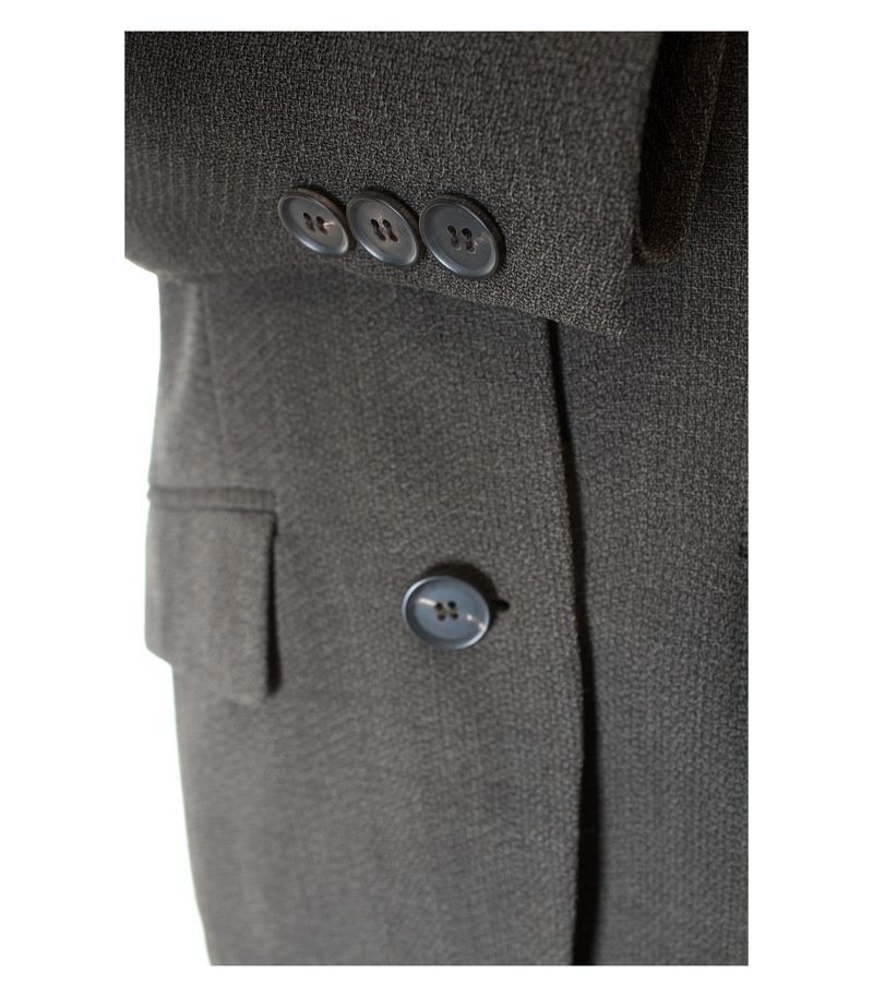 KANDIS & KANDISMANN Damen Blazer Gr. DE 36 Braungrau Wolle – Foto 3