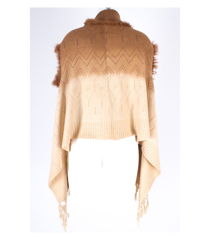 Dammen Damen Strickjacke Cardigan Feinstrick Wolle-Seide Mischung Gr. L – Foto 3
