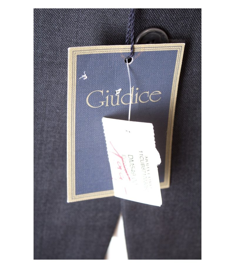 Giudice by Bozzalla & Lesna Herren Sakko Gr. 50 Grau Wolle NEU – Foto 4