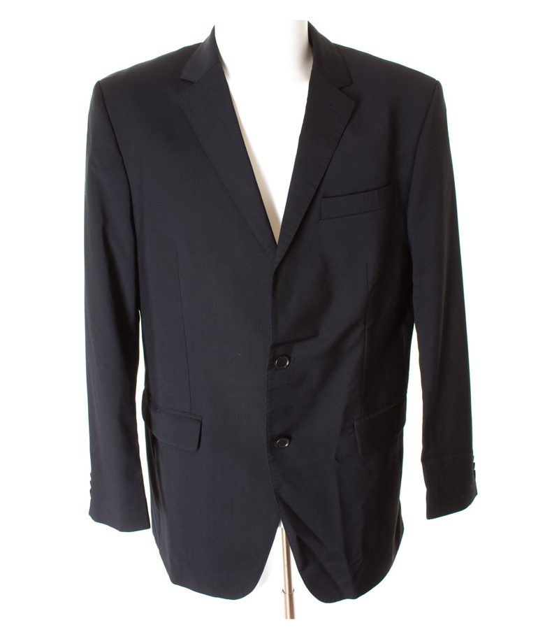 PARK AVENUE Herren Sakko Gr. 52 Schwarz Wolle – Foto 1