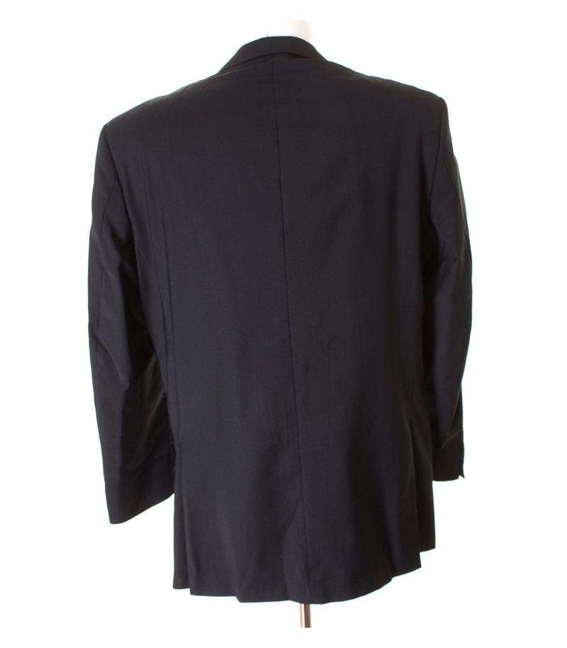 PARK AVENUE Herren Sakko Gr. 52 Schwarz Wolle – Foto 2