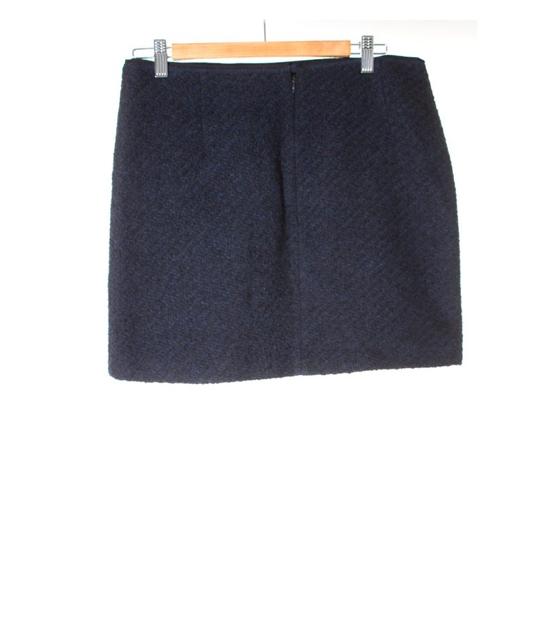 Marc O'Polo Damen Rock Minirock Gr. DE 38 Blau/Schwarz – Foto 2