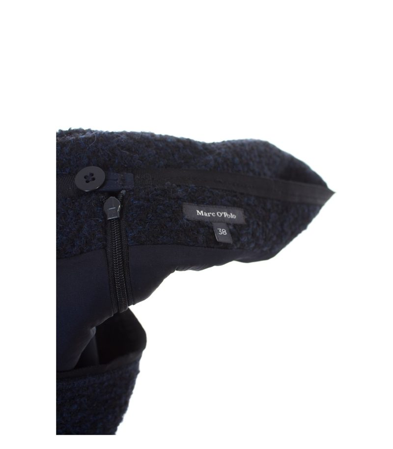 Marc O'Polo Damen Rock Minirock Gr. DE 38 Blau/Schwarz – Foto 3
