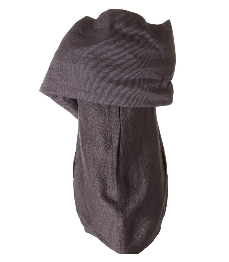 S' Max Mara Damen Kleid Gr. S Braun Baumwolle Seide – Foto 4