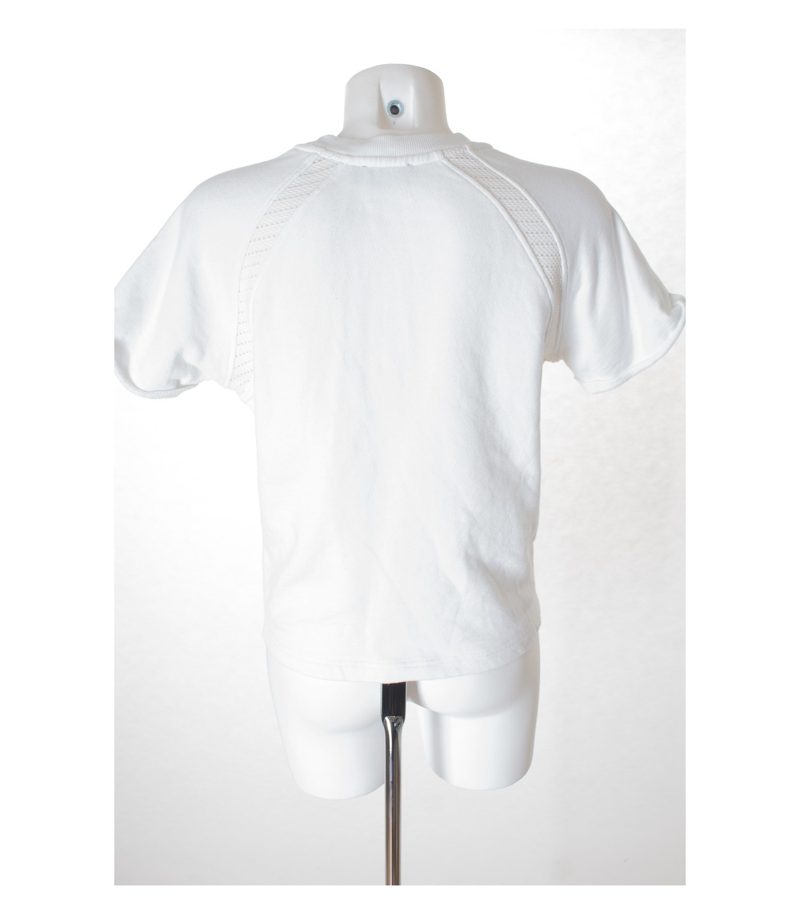 LIEBESKIND Berlin Damen T-Shirt Shirt Gr. S Weiß/Beige Baumwolle – Foto 3