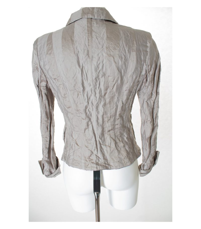 AIRFIELD signature Damen Blazer Gr. DE 36 Grau Baumwolle – Foto 4