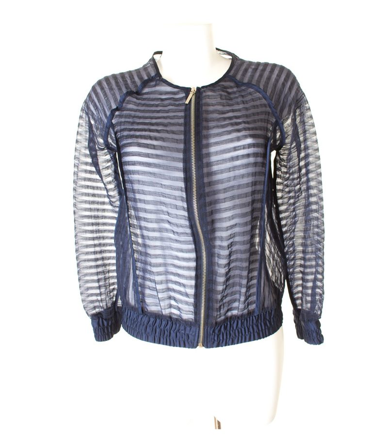 Z1975 - ZARA BASIC Damen Sommerjacke Gr. M Blau – Foto 1