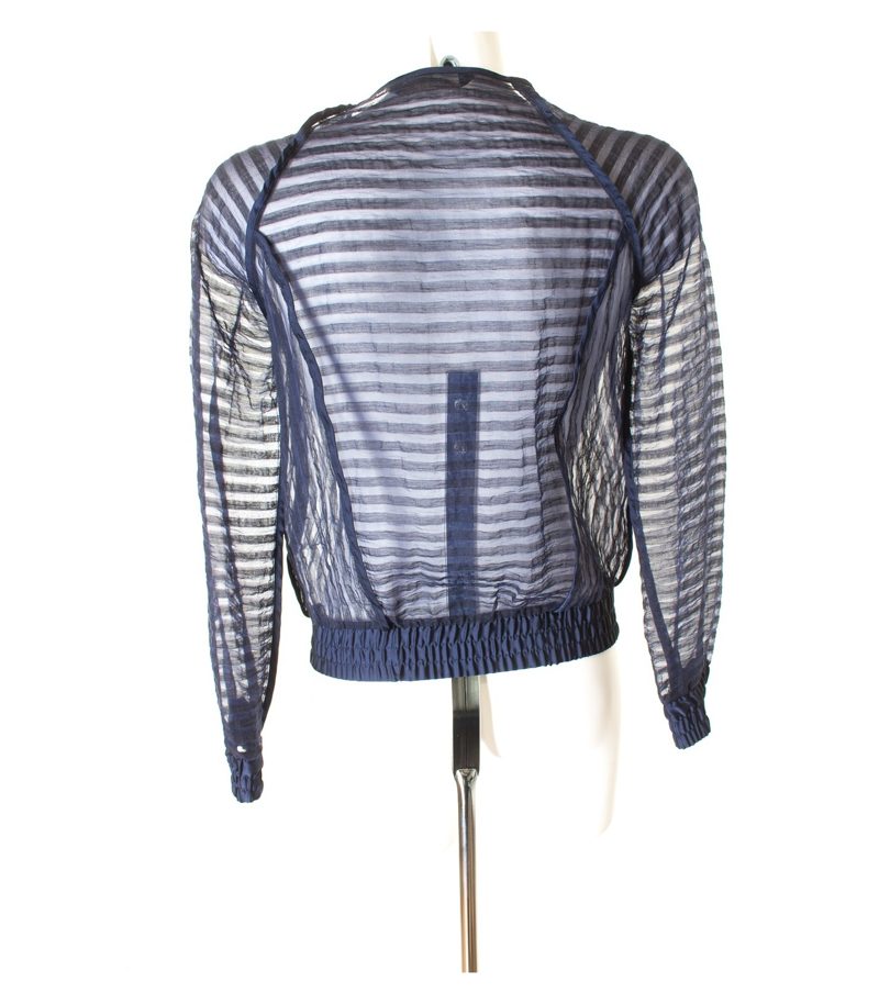 Z1975 - ZARA BASIC Damen Sommerjacke Gr. M Blau – Foto 3