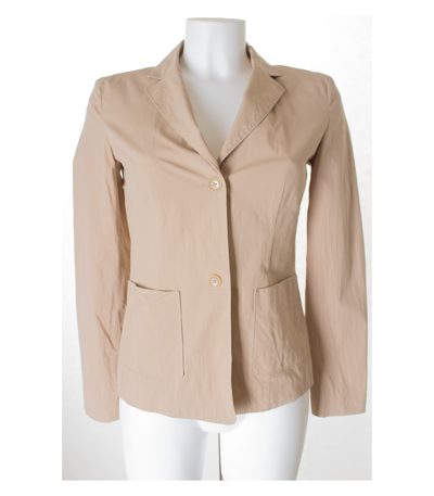 STRENESSE BLUE Damen Blazer Gr. DE 36 Beigegrau Baumwolle