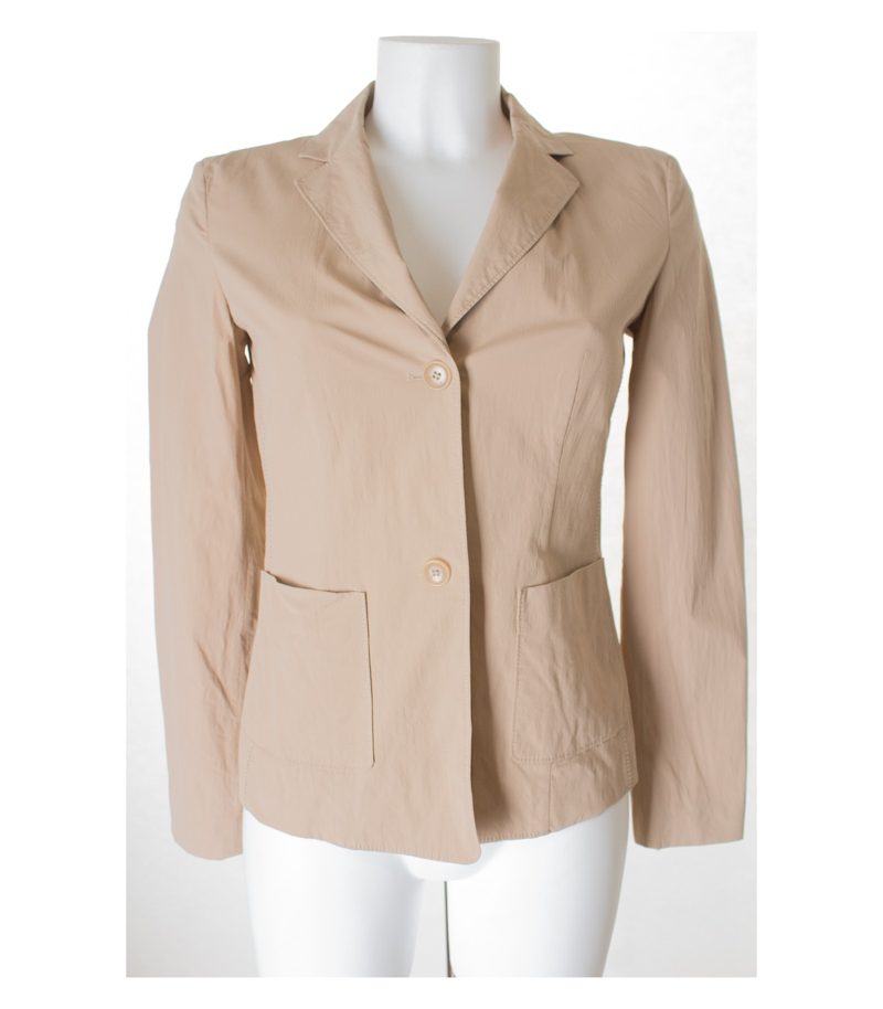 STRENESSE BLUE Damen Blazer Gr. DE 36 Beigegrau Baumwolle – Foto 1