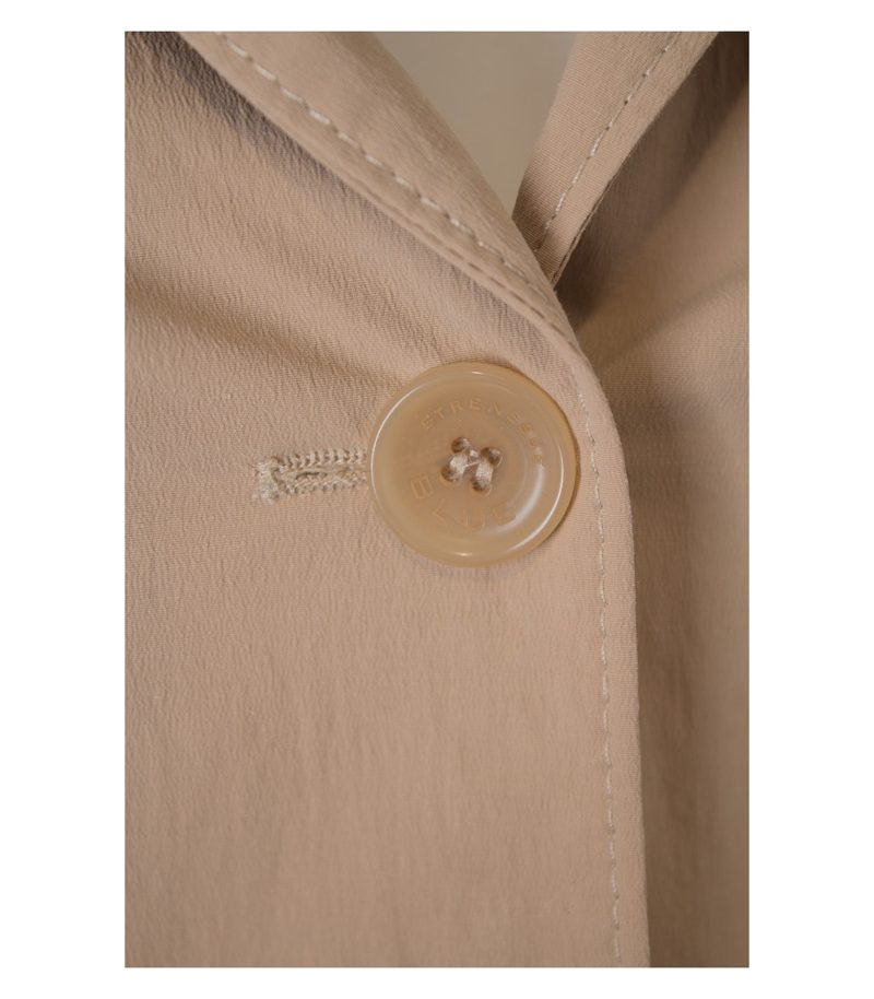 STRENESSE BLUE Damen Blazer Gr. DE 36 Beigegrau Baumwolle – Foto 3