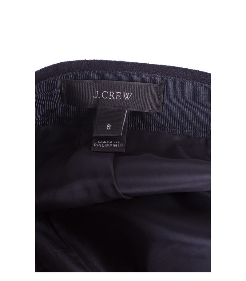 J. CREW Damen Rock Gr. 8 M Reine Blau Wolle – Foto 4