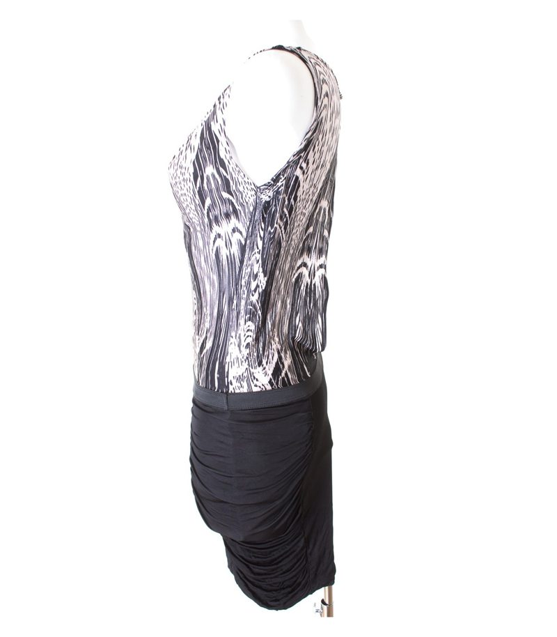 GUESS Damen Kleid Abendkleid Gr. S Mehrfarbig Viskose – Foto 2